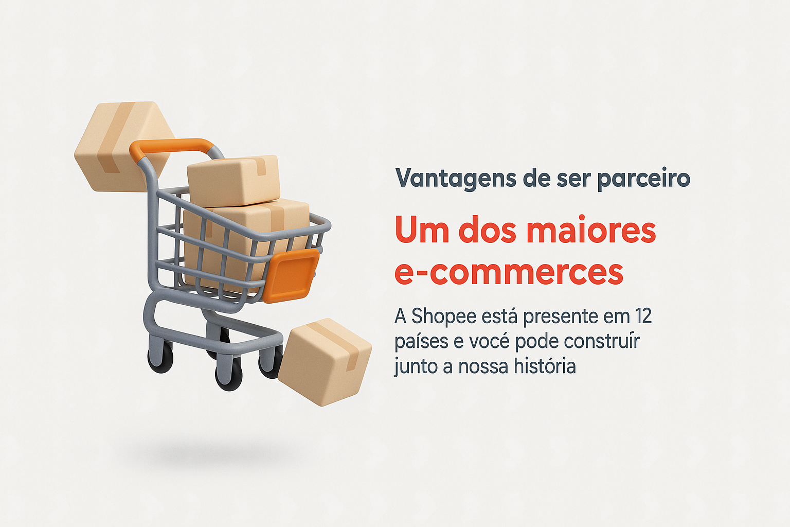 Um dos maiores e-commerces - A Shopee está presente em 12 países